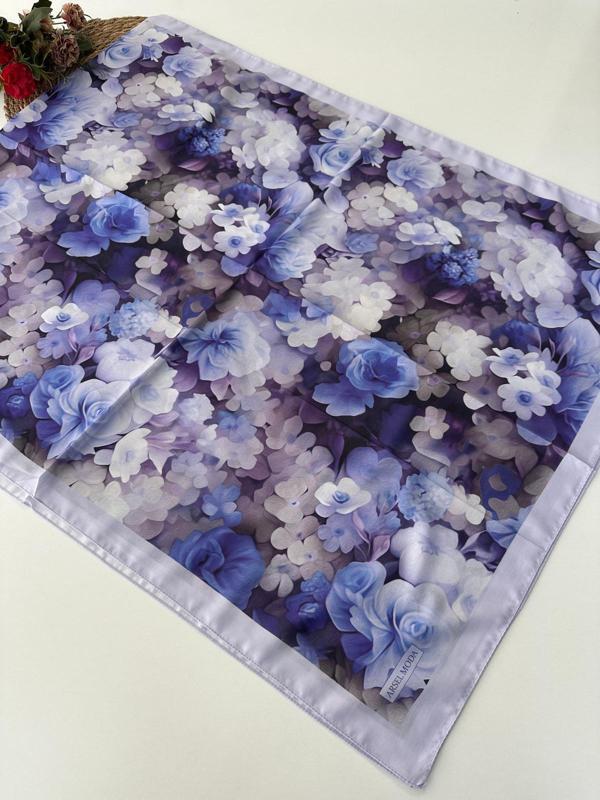 ARSEL MODA Soft Pamuklu Şal Çiçek Desen LBD2218 - Image 1