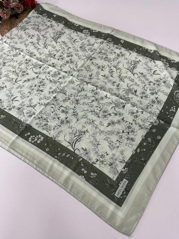 ARSEL MODA Soft Pamuklu Şal Çiçek Desen LBD2605 - Image 1