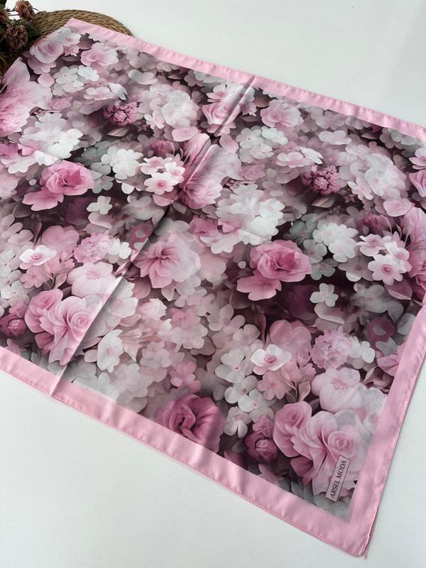 ARSEL MODA Soft Pamuklu Şal Çiçek Desen LBD2220 - Image 1