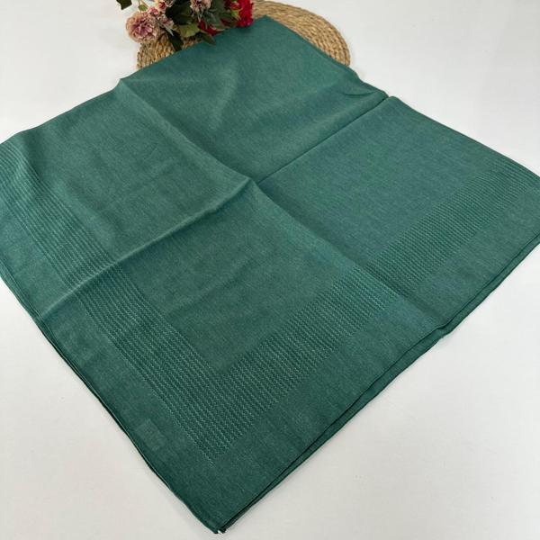 Miray 120 cm Pano Pamuk Eşarp Açık Yeşil BYA0204 - Image 1