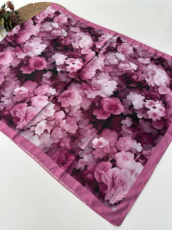 ARSEL MODA Soft Pamuklu Şal Çiçek Desen LBD2209 - Image 1