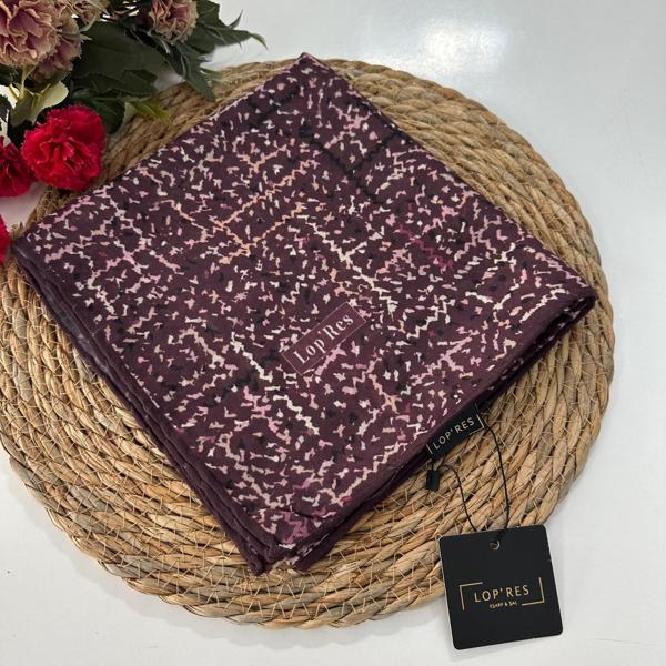 Lop'res Soft Pamuklu Eşarp LDN5905 - Image 1