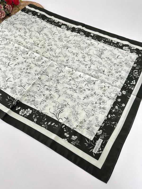 ARSEL MODA Soft Pamuklu Şal Çiçek Desen LBD2614 - Image 1