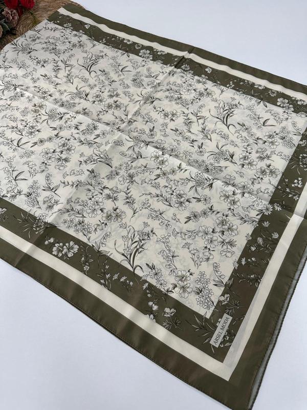 ARSEL MODA Soft Pamuklu Şal Çiçek Desen LBD2611 - Image 1