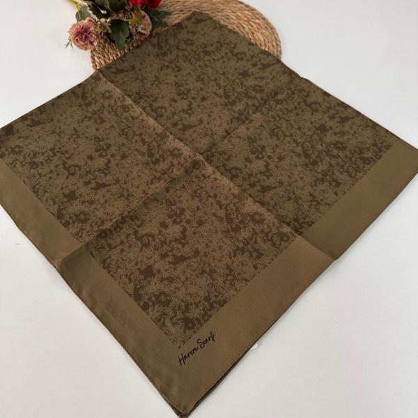 Harem Gold Silvia Koyu Haki Eşarp VHC1005 - Image 1