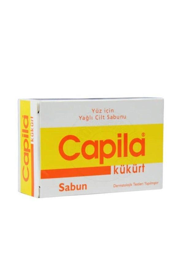 Capila Yağlı Ciltler Kükürt Sabunu 90 gr - Image 1