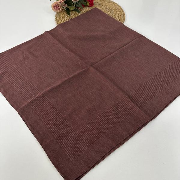 Miray 120 cm Pano Pamuk Eşarp  Açık Gülkurusu BYA0211 - Image 1