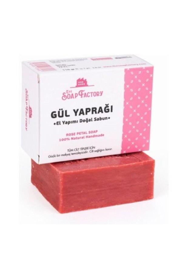 The Soap Factory Klasik Seri El Yapımı Gül Yaprağı Sabunu 110 g x 2 adet - Image 1