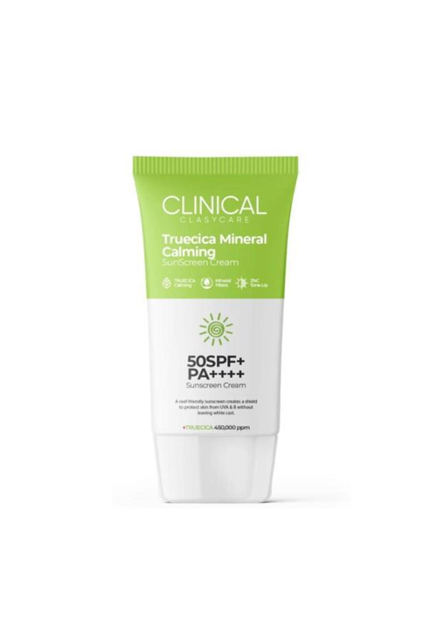 Clınıcal Truecica Mineral Calming Spf50+ Güneş Kremi 50 ml-Mineralli Ton Eşitleyici - Image 1