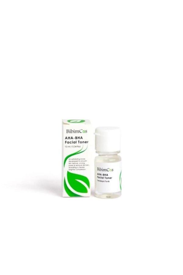Bibimcos AHA-BHA Facial Toner 10ml miniboy + BlackHead & Deep Pore Cleansing Oil 10 ml miniboy - Image 1