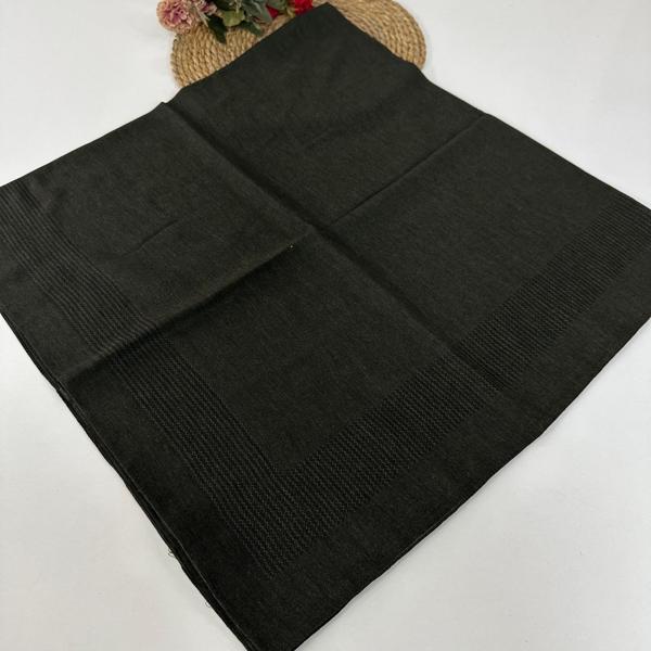 Miray 120 cm Pano Pamuk Eşarp  Haki BYA0215 - Image 1