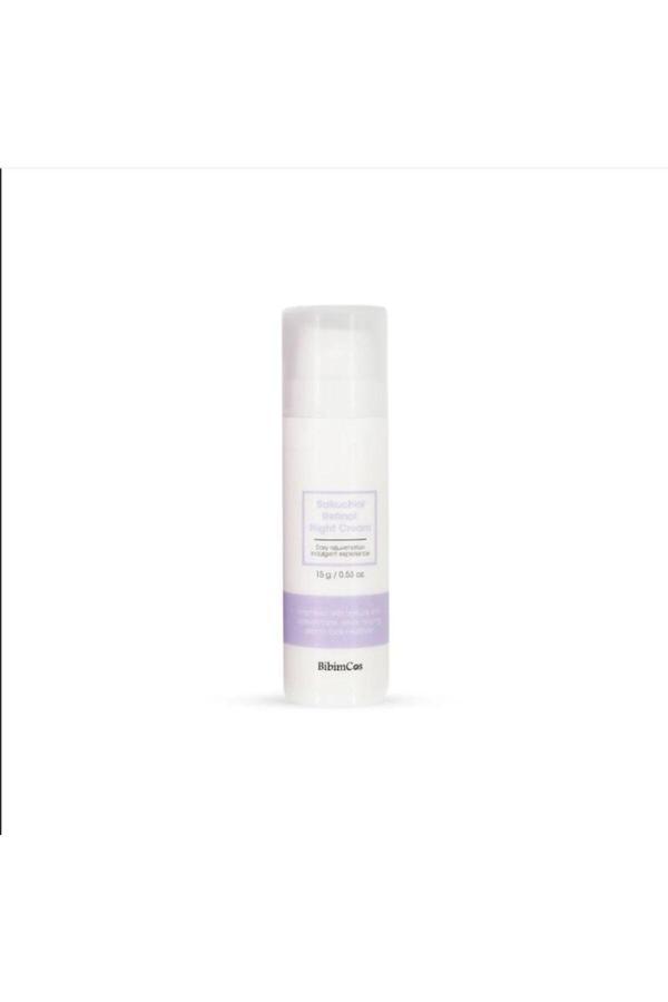 Bibimcos Bakuchiol Retinol Night Cream 15gr - Bakuchiol - Retinol Gece Kremi - Image 1