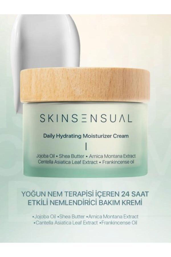 Skinsen Skin Sensual Daily Hydrating Moisturizer Cream | 24 Saat Etkili Nemlendirici 50ml - Image 1