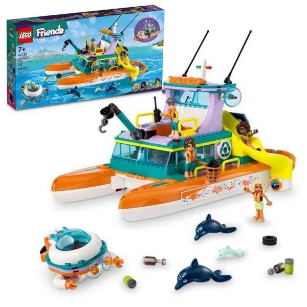 LEGO Friends Deniz Kurtarma Botu Yapım Oyuncağı 41734 - Image 1