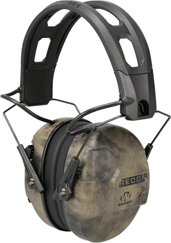 Walker's Recon IPX4 Dayanıklı Atış İşitme Korumalı Dijital Kulaklıklar - Battleworn - Odg - Image 1