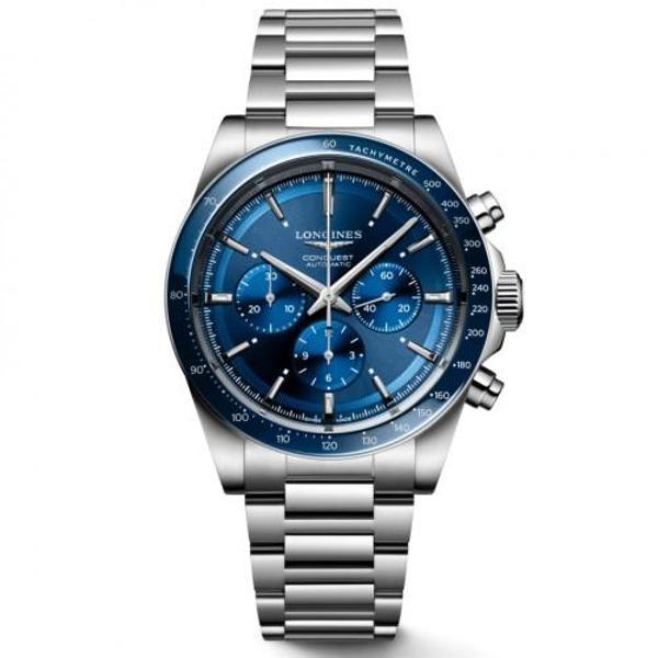 Longines L38354926 Conquest Chronograph Erkek Kol Saati - Image 1