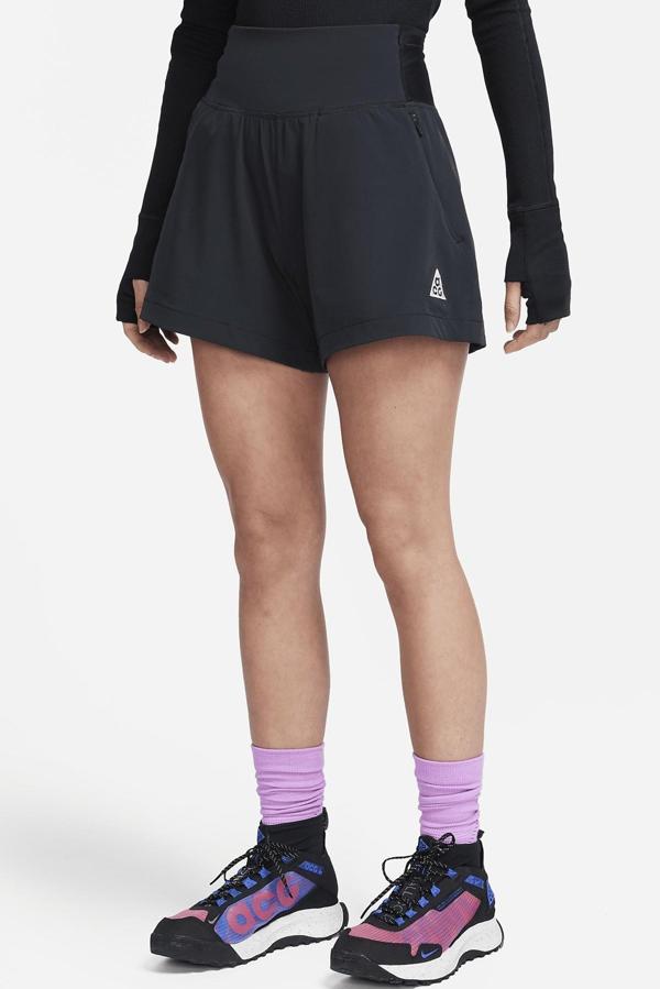 Nike ACG Dri-FIT 'New Sands' Loose Fit Women's Short Kadın Bol Kesim Yüksek Bel Traking Şort Siyah - Image 1