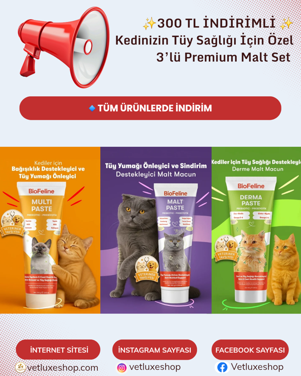 Kedi Tüy , Deri sağlığı ve Vitamin Seti - Image 1