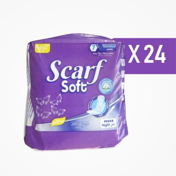 Scarf Soft Gece Pedi Ultra İnce 7'li Paket x 24 Paket (168 Adet) - Image 1