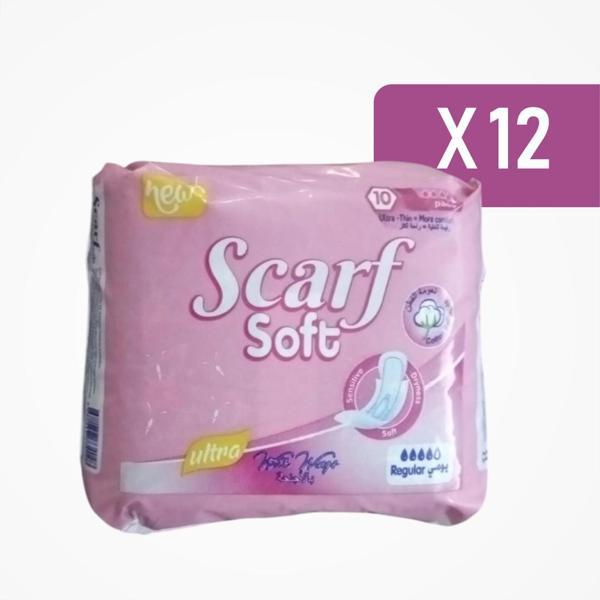 Scarf Soft Hijyen Günlük Pedi Ultra İnce 10'lu Paket x 12 Paket (120 Adet) - Image 1