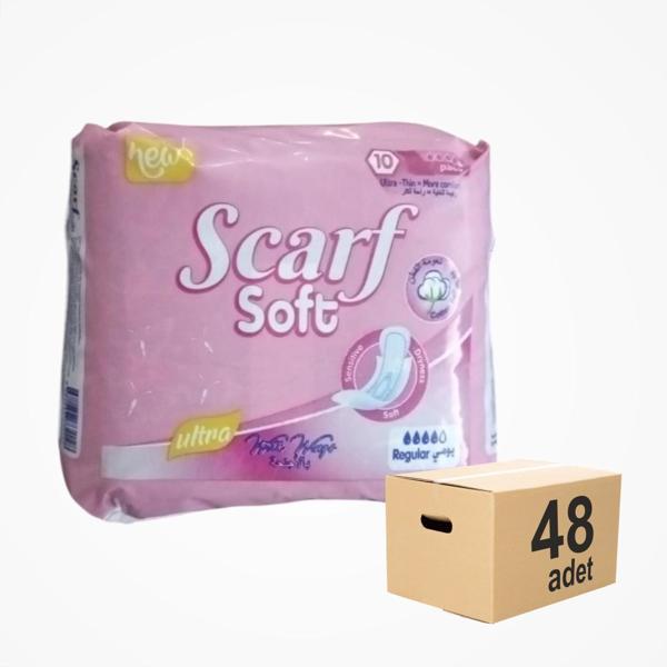 Scarf Soft Hijyen Günlük Pedi Ultra İnce 10'lu Paket x 48 Paket (480 Adet) - Image 1