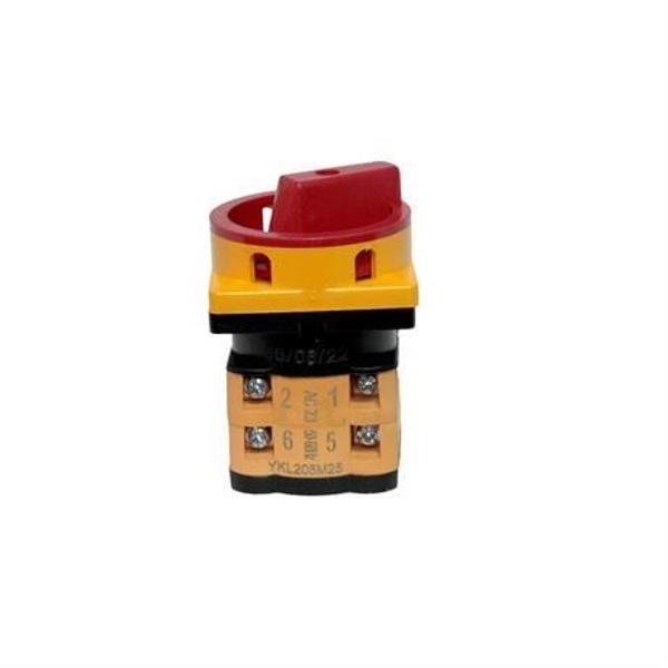 Opaş 2x25a 1-0-2 Mini Tip Kutup Değiştirici Kilitli Pako Şalter - Image 1