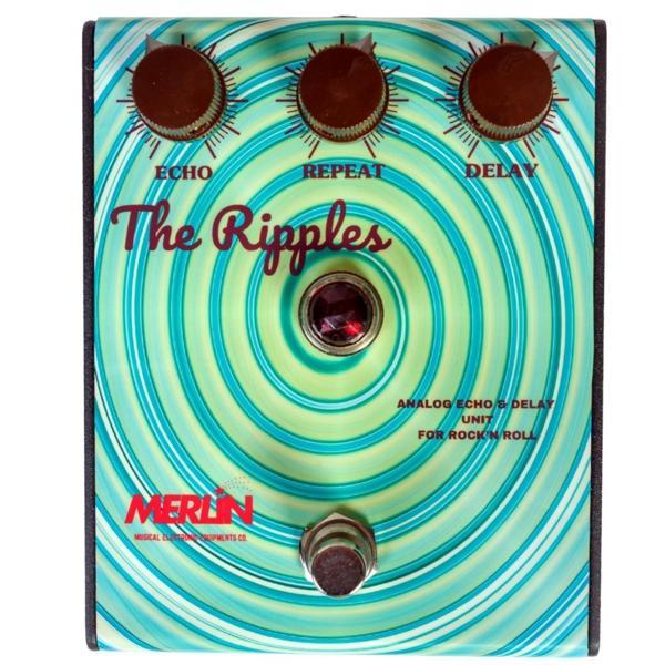 Merlin THE RIPPLES Echo-Delay Pedalı - Image 1