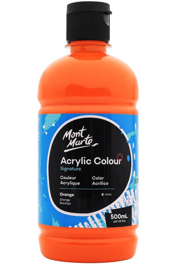 MM Akrilik Renkli 500ml Signature - Orange - Image 1