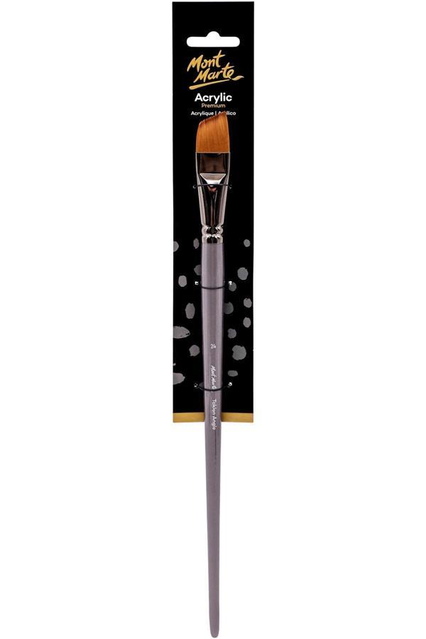 MM Sanatçı Akrilik Fırça Premium Taklon Açılı 24 - Image 1