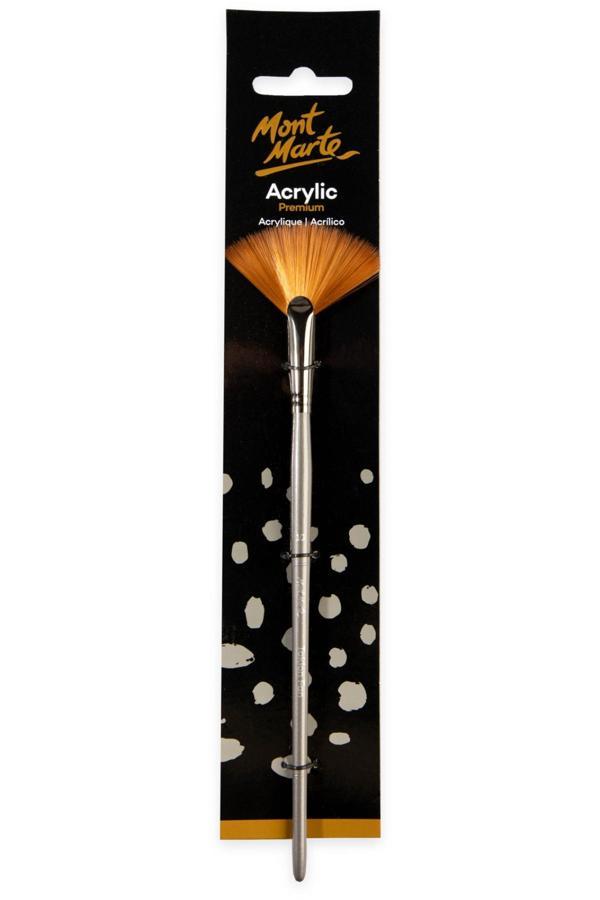 MM Sanatçı Akrilik Fırçası Premium Taklon Fan 10 - Image 1
