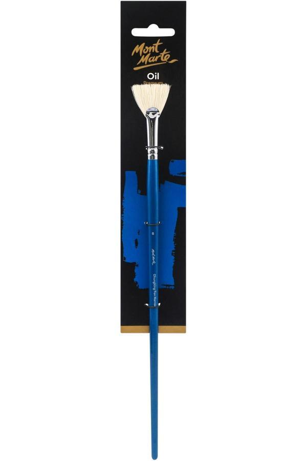 MM Sanatçı Yağlı Boya Fırçası Premium Chungking Fan Dar 8 - Image 1