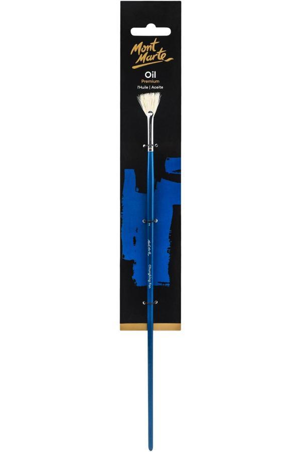 MM Sanatçı Yağ Fırçası Premium Chungking Fan Dar 2 - Image 1
