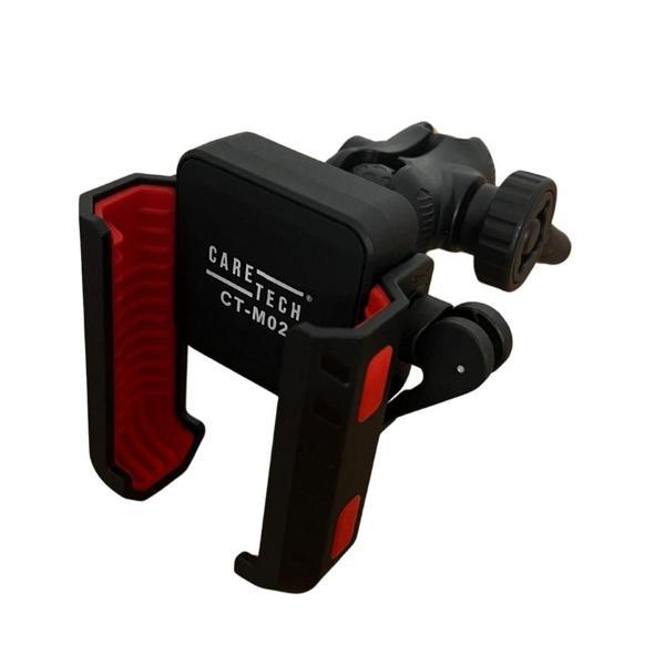 CARETECH TELEFON TUTUCU CT-M02 LX KLİPSLİ (GİDON VE AYNA BAĞALNTILI) - Image 1
