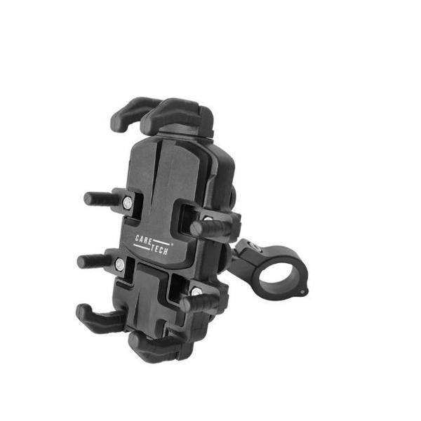 CARETECH TELEFON TUTUCU CT-M05 TİTREŞİM MODÜLLÜ AYNA VE GİDON BAĞLANTILI (VESPA UYUMLU) - Image 1