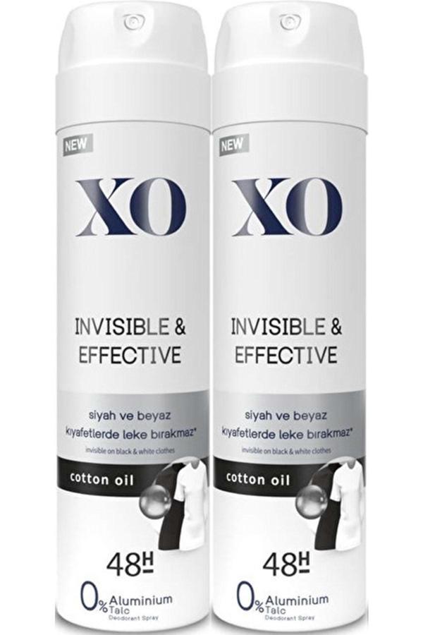 XO Deo 150ml Women Invisible & Effective (2 Lİ SET) - Image 1