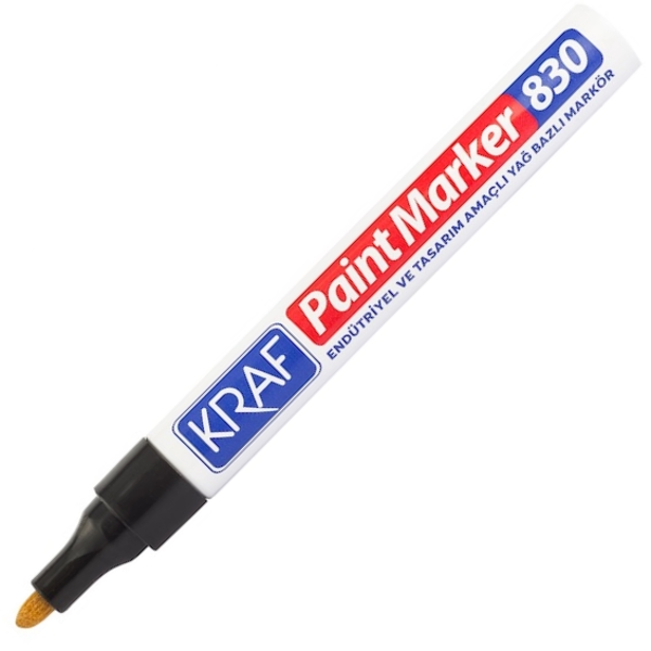 Kraf Paınt Markör 830 Siyah (10’lu) - Image 1