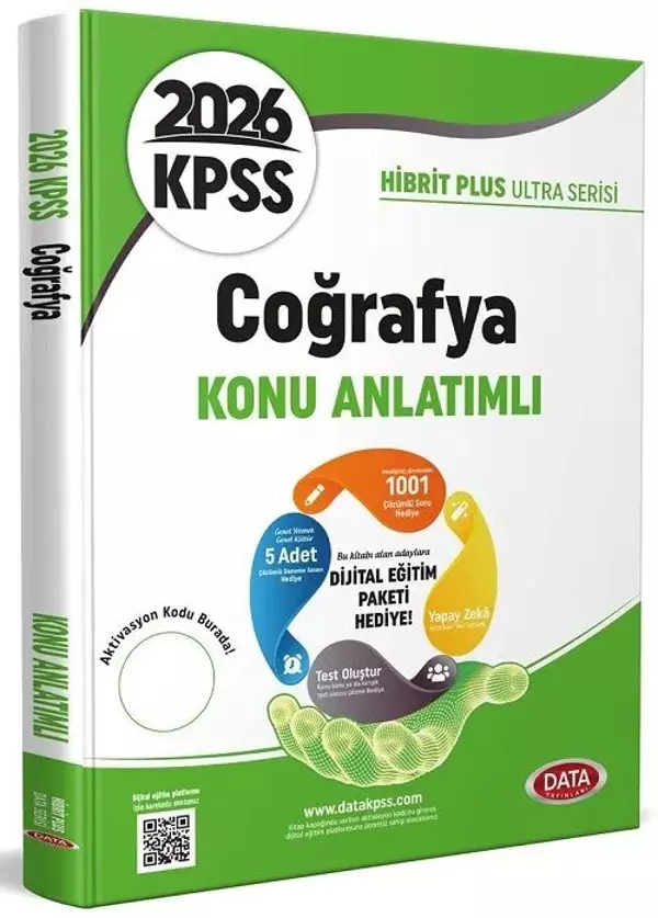 Data 2026 KPSS Coğrafya Ultra Konu Anlatımlı Data Yayınları - Data Yayınları - Image 1