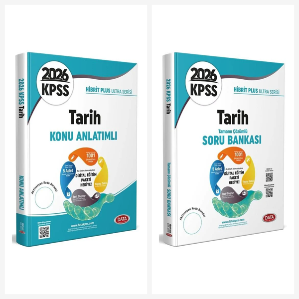 Data 2026 KPSS Tarih Ultra Konu Anlatımlı Soru Bankası Data Yayınları - Data Yayınları - Image 1
