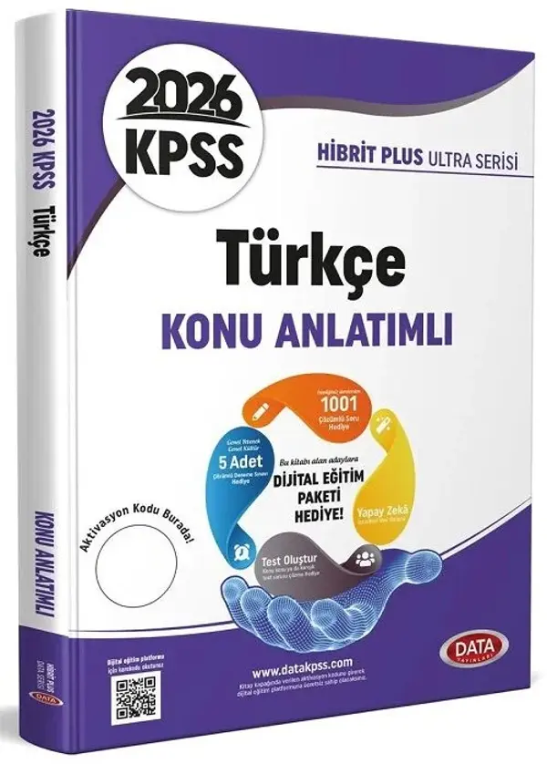Data 2026 KPSS Türkçe Ultra Konu Anlatımlı Data Yayınları - Data Yayınları - Image 1