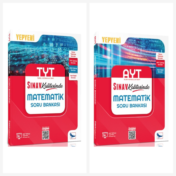 Sınav TYT AYT Matematik Sınav Kalitesinde Soru Bankası Seti 2 Kitap Sınav Yayınları - Sınav Yayınları - Image 1