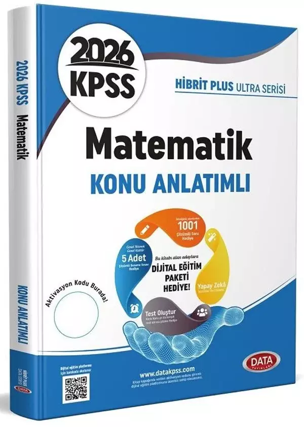 Data 2026 KPSS Matematik Ultra Konu Anlatımlı Data Yayınları - Data Yayınları - Image 1
