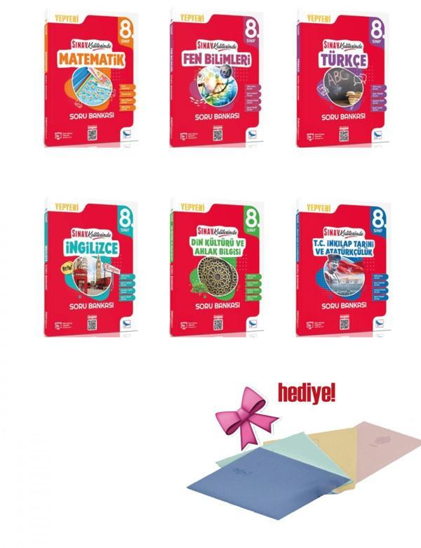 Sınav 8. Sınıf Tüm Dersler  Sınav Kalitesinde Soru Bankası Seti 6 Kitap Sınav Yayınları - Sınav Yayınları - Image 1