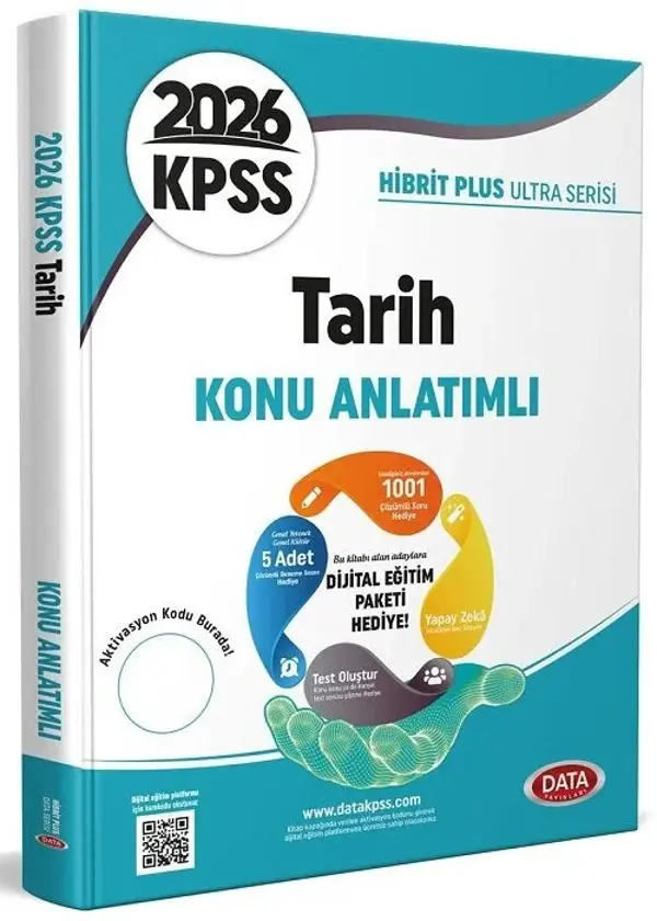 Data 2026 KPSS Tarih Ultra Konu Anlatımlı Data Yayınları - Data Yayınları - Image 1