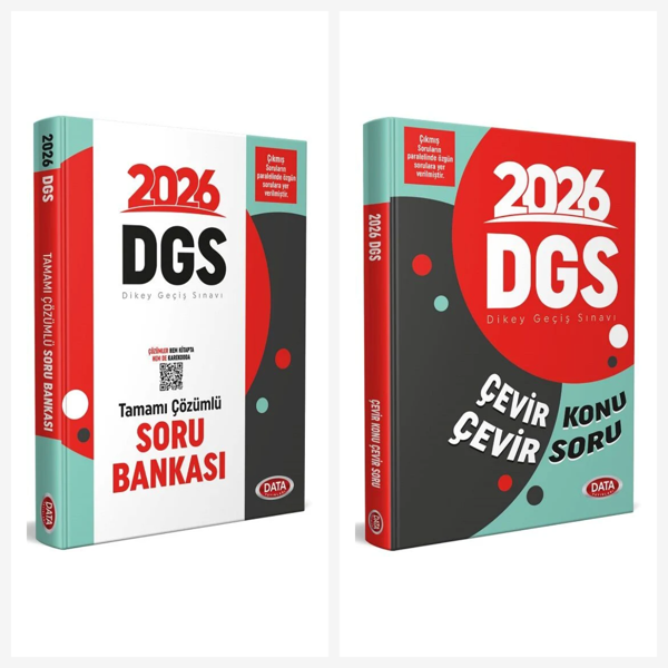 Data 2026 DGS Soru Bankası + Çevir Konu Çevir Soru Seti 2 Kitap Data Yayınları - Data Yayınları - Image 1