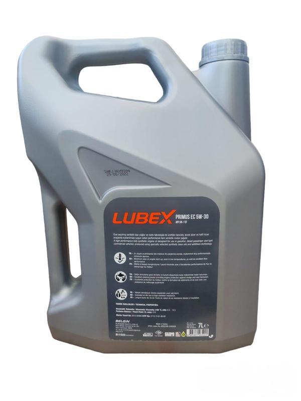 LUBEX PRIMUS EC 5W-30 7 LT - Image 1