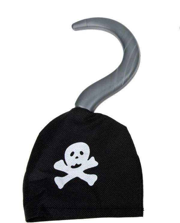 Korsan Kancası Kumaş Malzemeden İmal Korsan Eli Arma Baskılı - Image 1