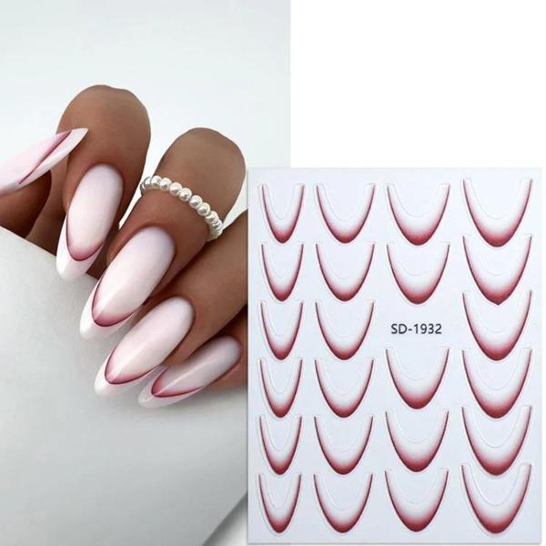 Fontenay 5D Tırnak Stickerları - 5D Nail Stickers SD-1932 - Image 1