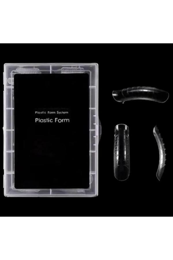 Fontenay Protez Tırnak Üst Dual Form Poly Jel Tipsi - Küt 120 Adet - Image 1