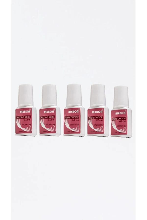 Fontenay Mxbon Fırçalı Protez Tırnak Tips Yapıştırıcı Glue 7gr 5 ADET - Image 1