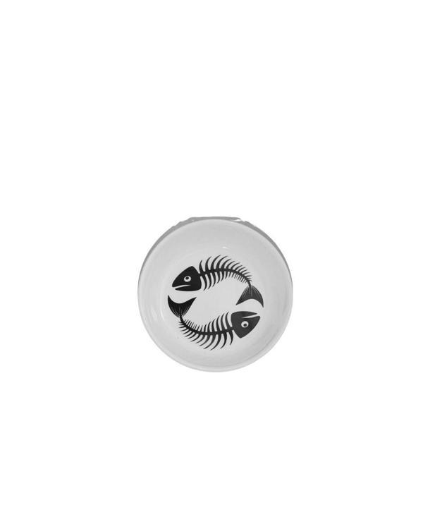 Raccoon Eco001 Fish Bone Seramik Mama Ve Su Kabı 250ml - Image 1